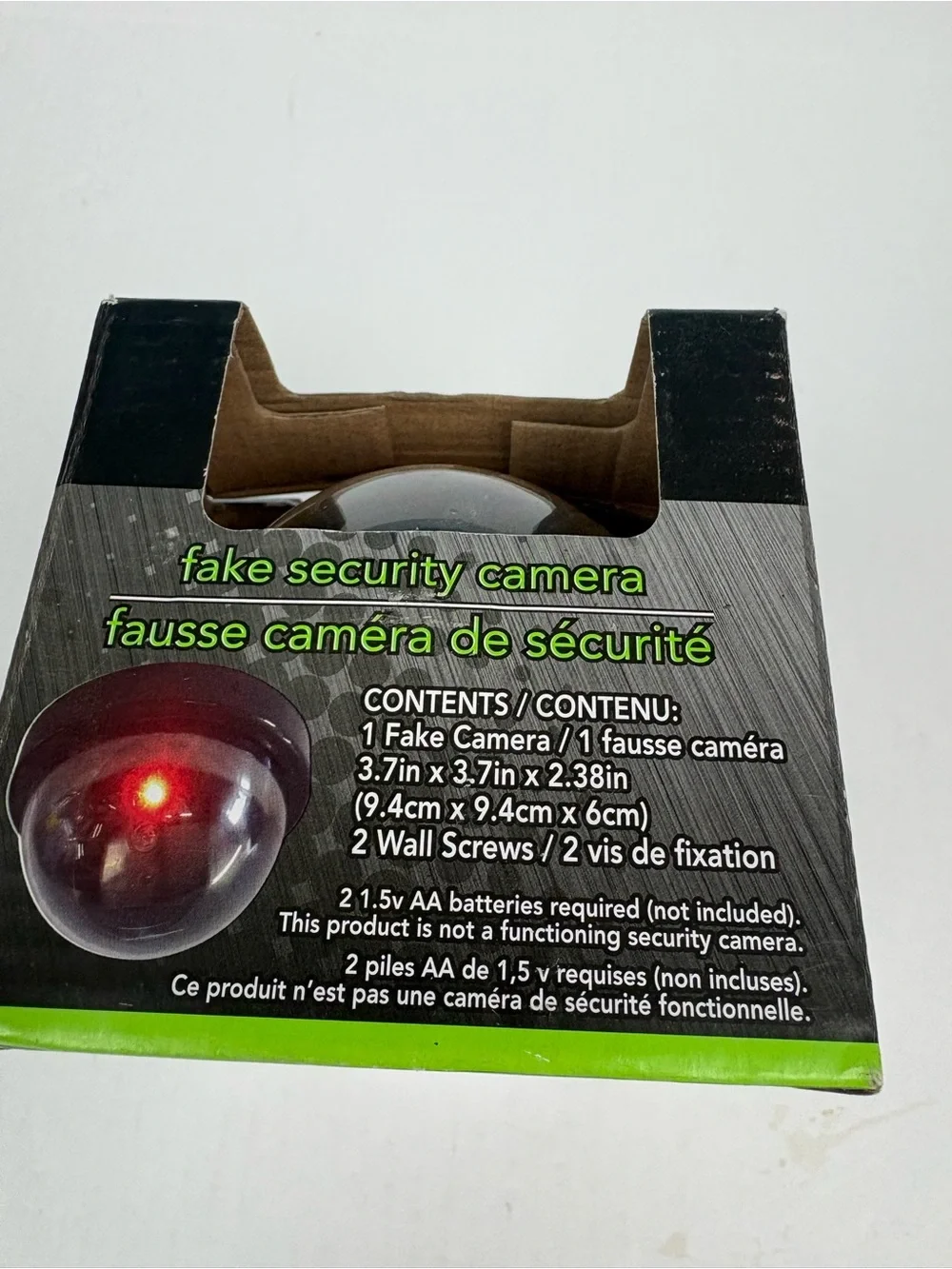 Fake Dummy Security Cameras Lot Of 3 E-Circuit Dome Shape Lighted Home Office